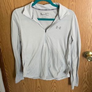 Under Armour Run Light Grey Pullover